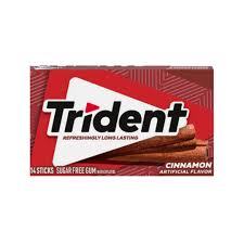 Trident Cinnamon gum 14sticks