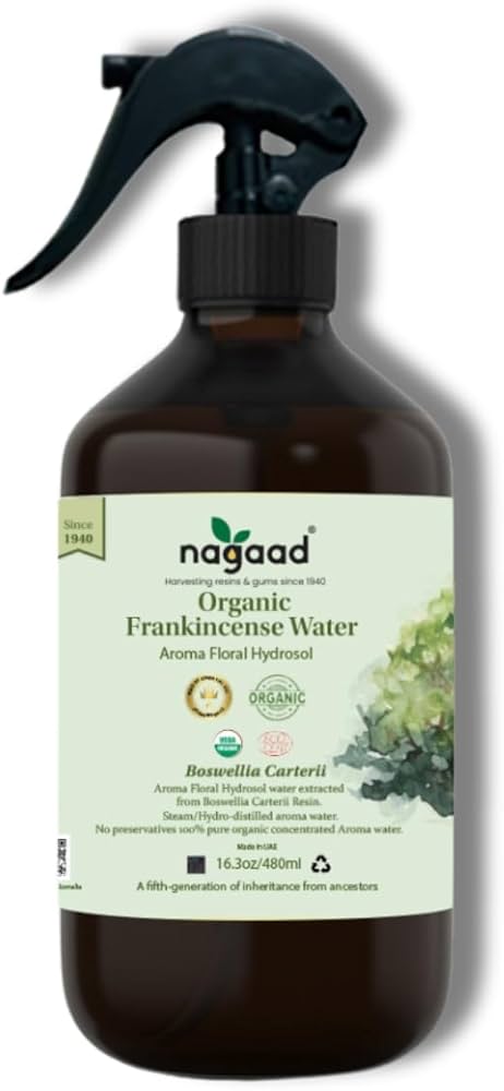 Nagaad Organic Frankincense Water Aroma 480ml