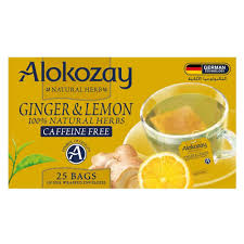 Alokozay Ginger&Lemon Caffine Free 25 Bags