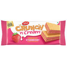 Tiffany Crunch N Cream Strowberry Flavoured 135g