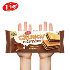 Tiffany Crunch N Cream Chocolate Flavoured 135g