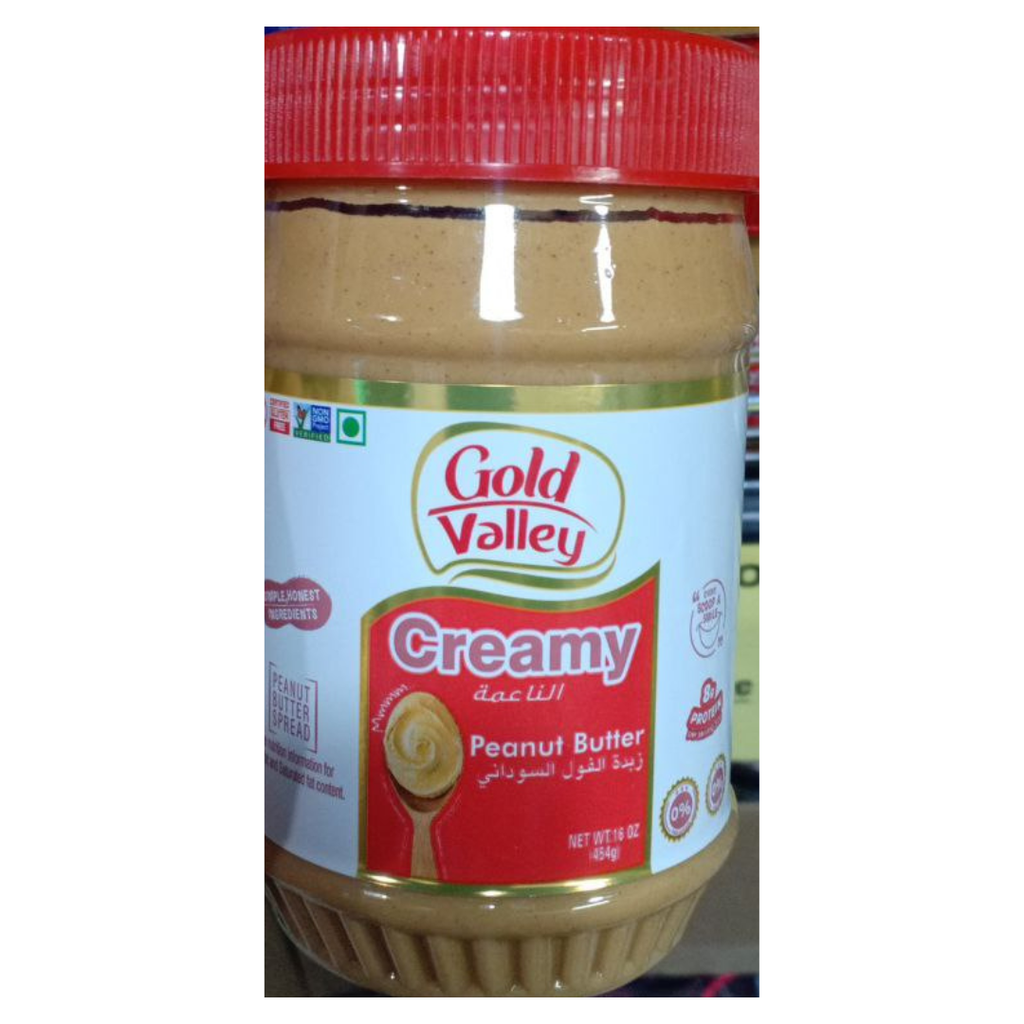 Gold Valley Omega-3 Peanut Butter 454g