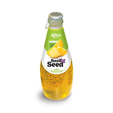 Basil Seed Drink Pineapple Flaver 290ml