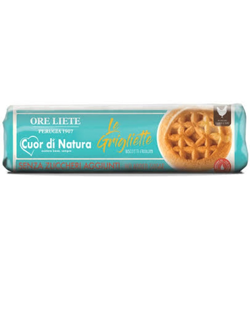 Ore Liete Cuor Di Nature Le Grigliette Biscotti 200g