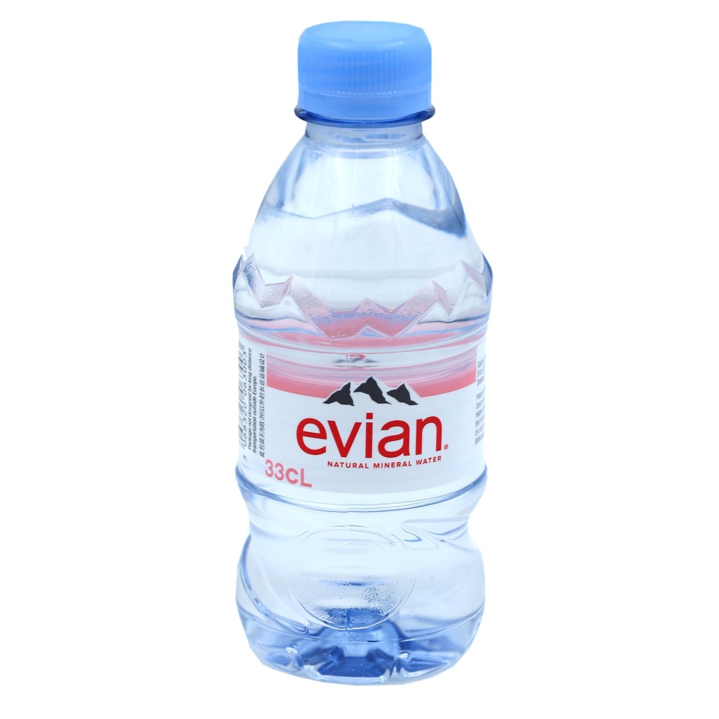 Evian Natural Mineral Water 33cl