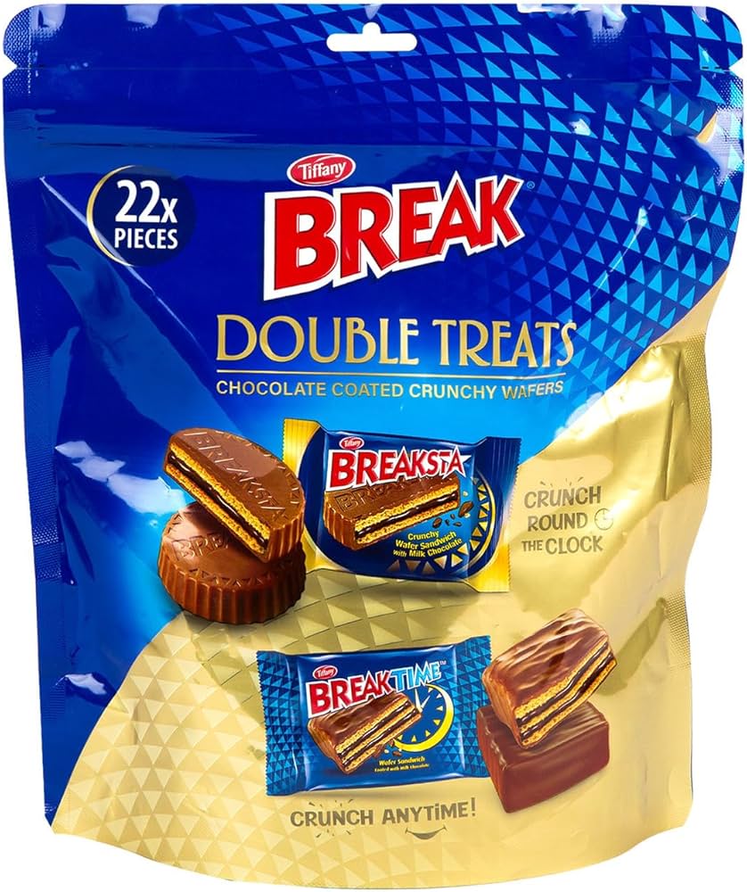 Tiffany break double treats chocolate 286g