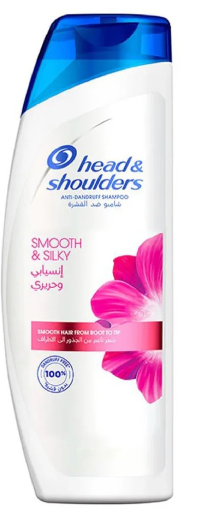 Head&shoulders smooth&silky shampoo 400ml