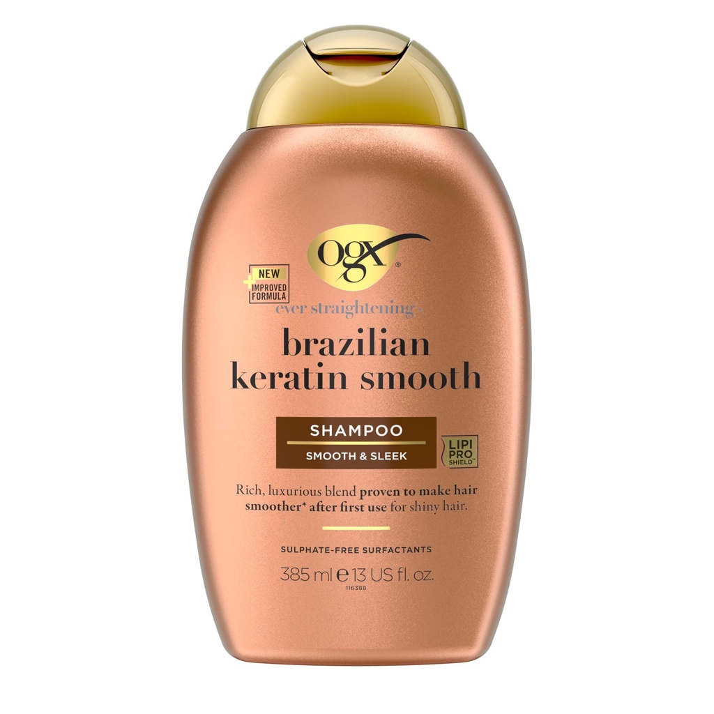Ogx Brazilian Keratin Smooth Shampoo 385ml