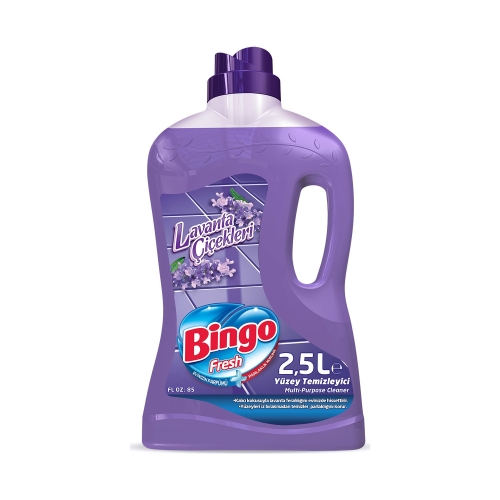 Bingo Fresh Surface Cleaner Lavender Flowers 2.5 L