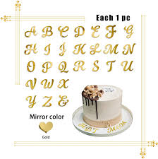 Cake Decoration capital letters candle 1pc