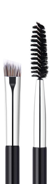 Pink Key Makeup Brush with eyebrow brush 2pcs