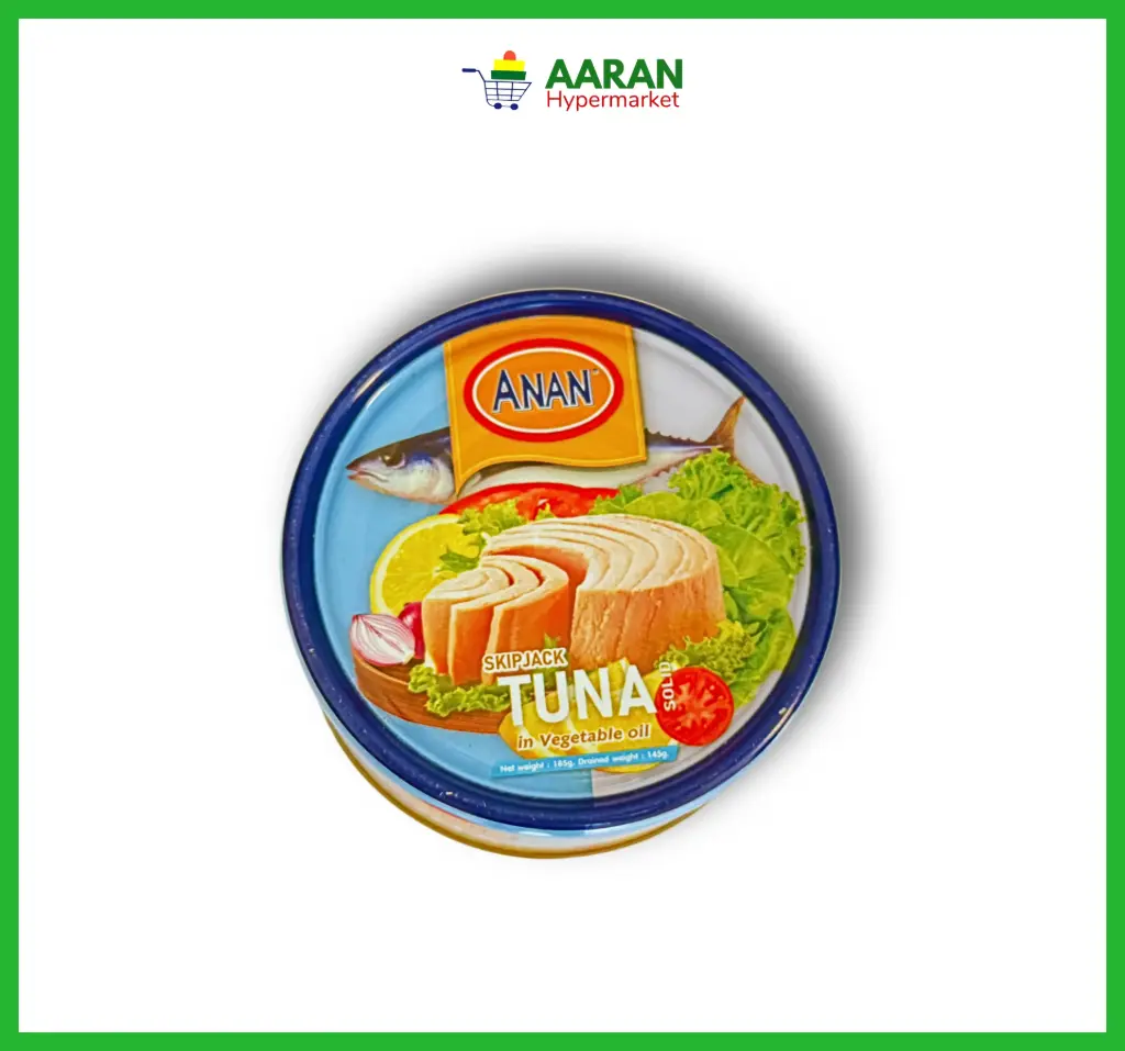 Anan Skip Jack Tuna In vegetable oil 185g