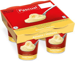Pascual Banana /platano Yoghurt 480g (4x120g)