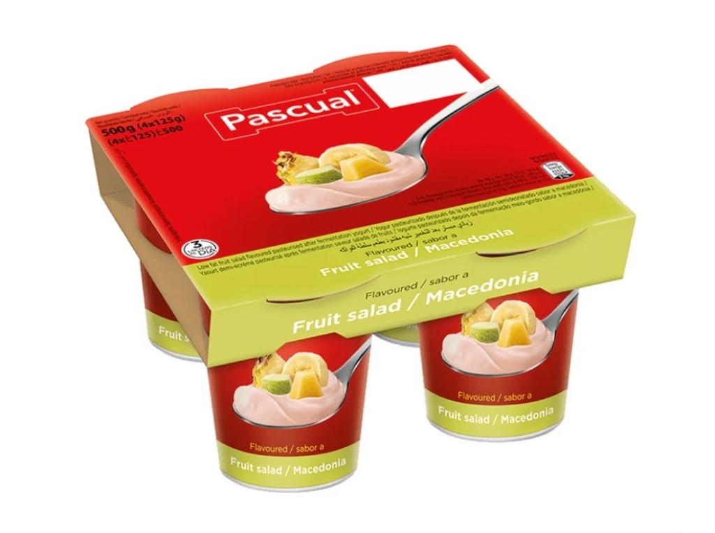 Pascual Fruit Salad Yoghurt 480g (4x120g)
