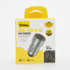 Inkax Car Charger Dual USB+3.1A