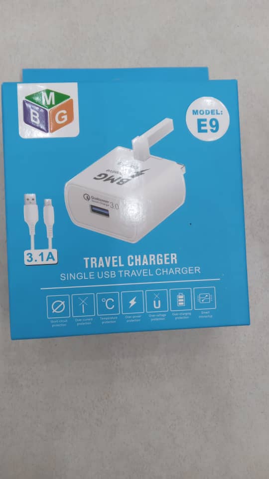 Bmg Travel Charger 3.1A E9