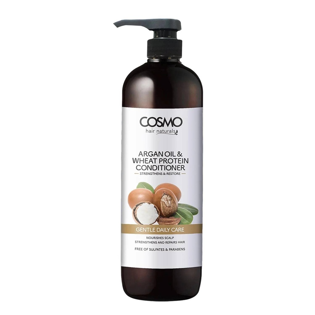 Cosmo Hair Naturals Argan oil & wheat Protein Conditioner 1000ml