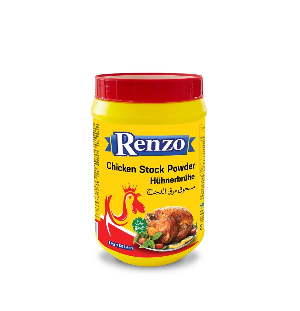 Renzo Chicken Flavoured Stock Powder 1kg