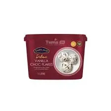 Dairyland Deluxe Vanilla Choc Flakes 1l