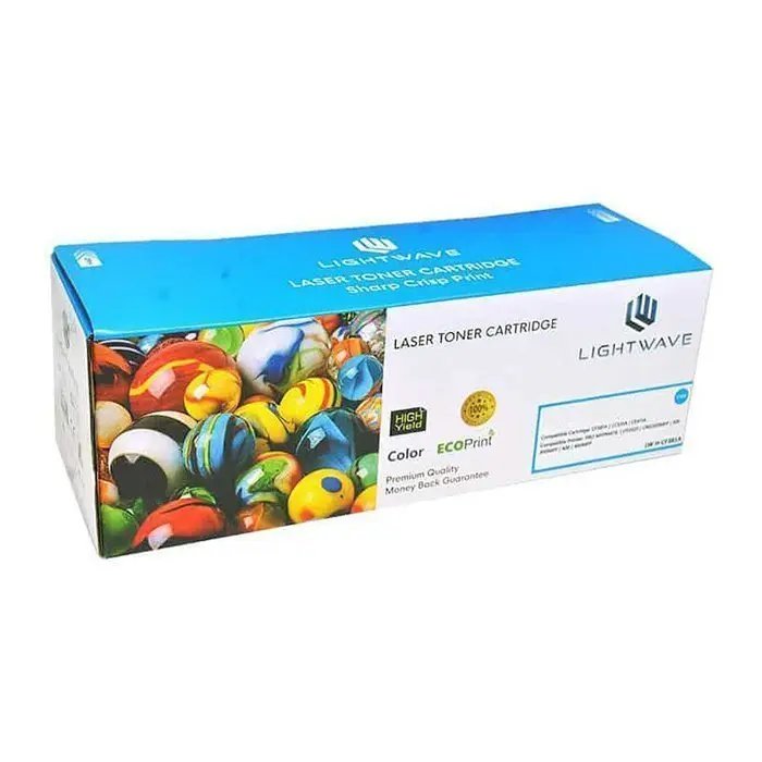 Lightwave Laser Toner Cartridge Print Cyan LW-H-W2211A