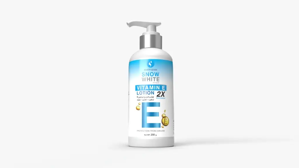 Beauty Queen Snow White Vitamin E Lotion 2X Whitening 250g