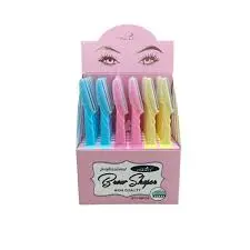 Pink Key Eyebrow Razor 