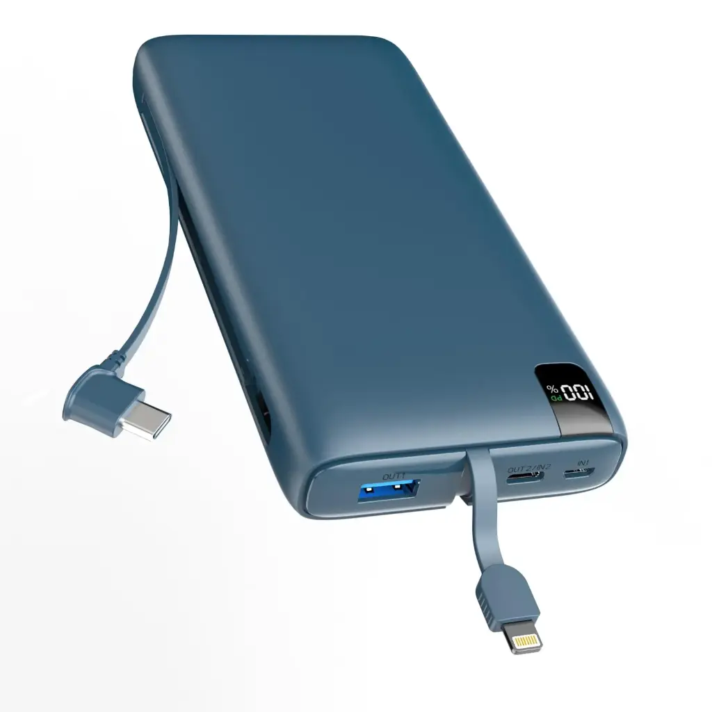 Ruman 22.5w Built in Charging Cable 20000mah