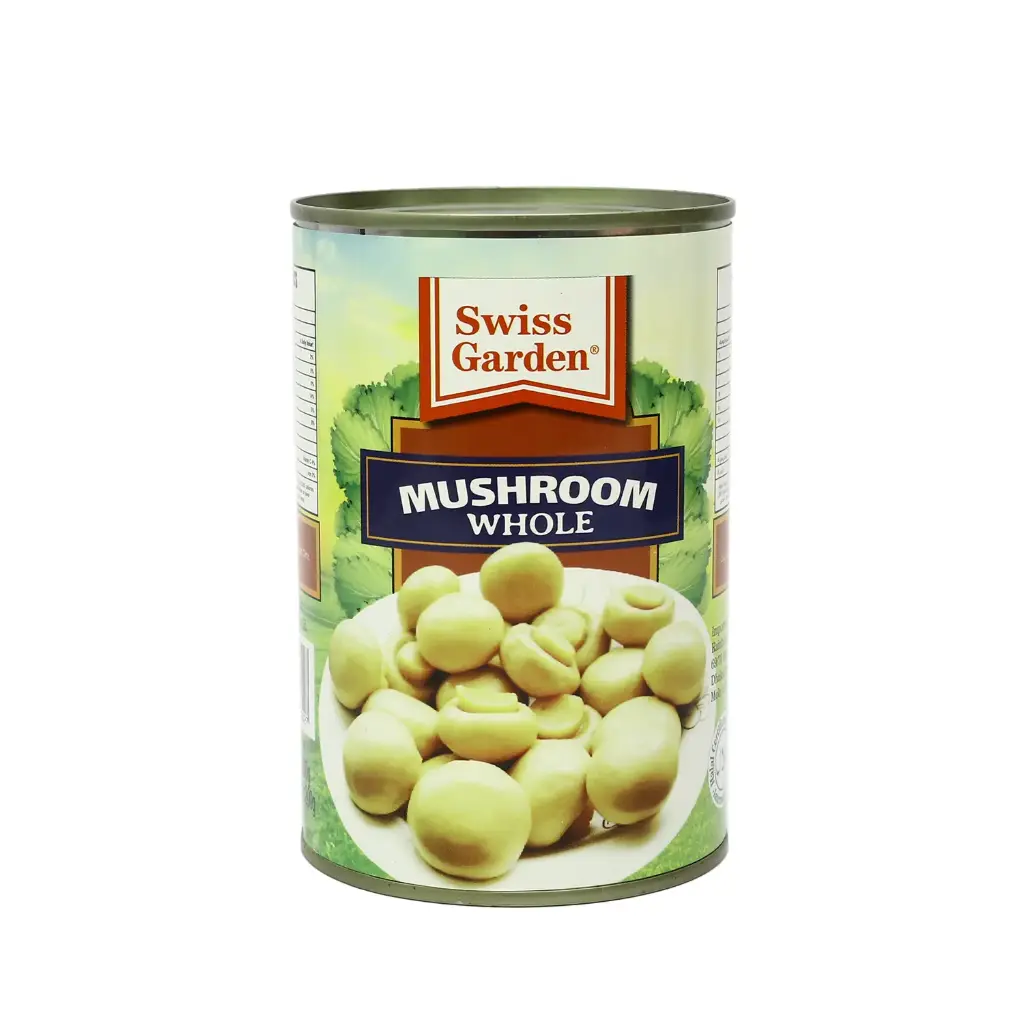Swiss Garden Mushrooms Slice ready to eat 2840g