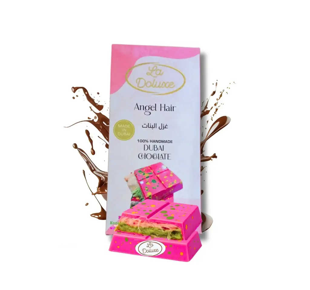 LA Doluxe Angel Hair Dubai Chocolate 200g