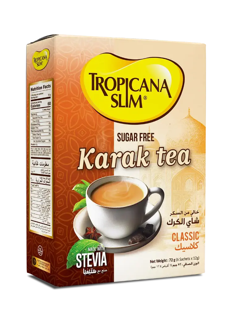 Tropicana slim suger free karak tea classic 72g