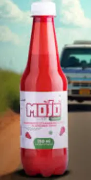 Mojo Tangy Carbonated Strawberry Citrus 350ml