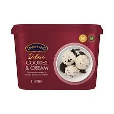 Dairyland Cookies 7 Cream Ice Cream 500ml