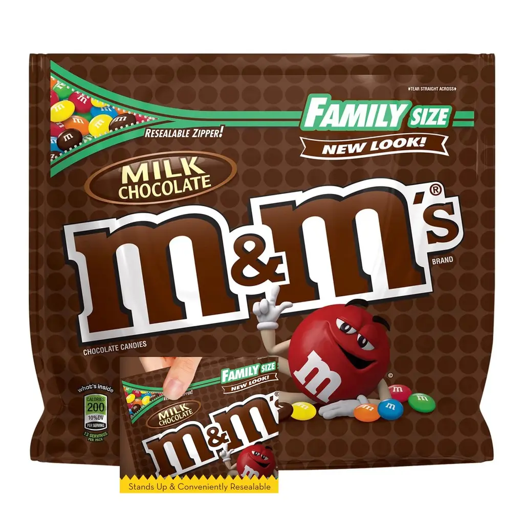 M&m's family size chocolate 330gr