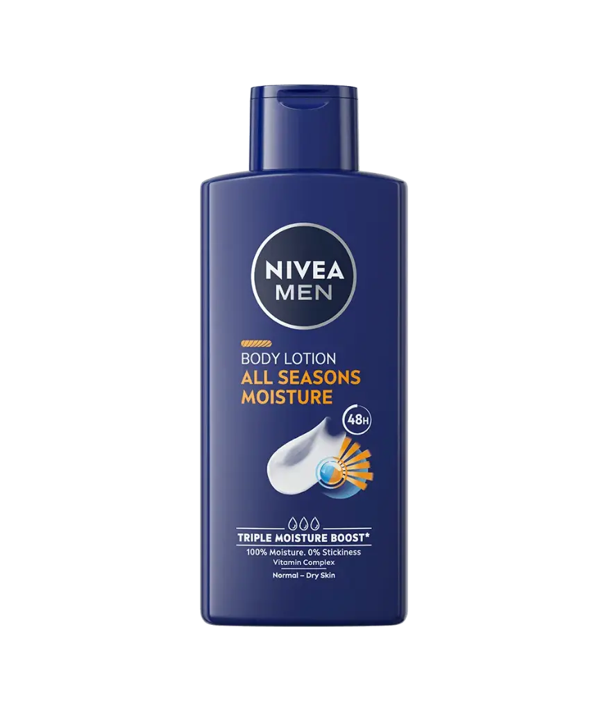 Nivea men body lotion all season moisture 400ml 