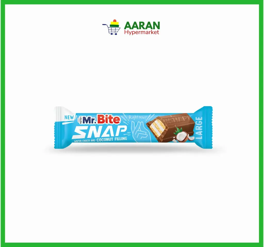 Mr.bite Snap Chocolate With Cocoa Filling 35g