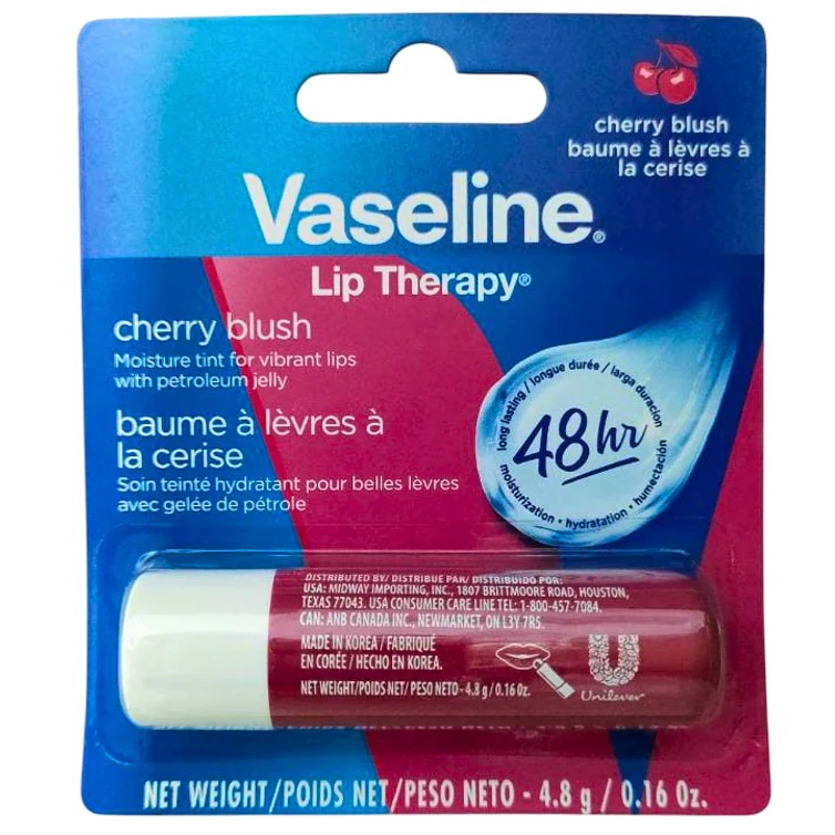 Vaseline lip therapy cherry blush 4.8g 