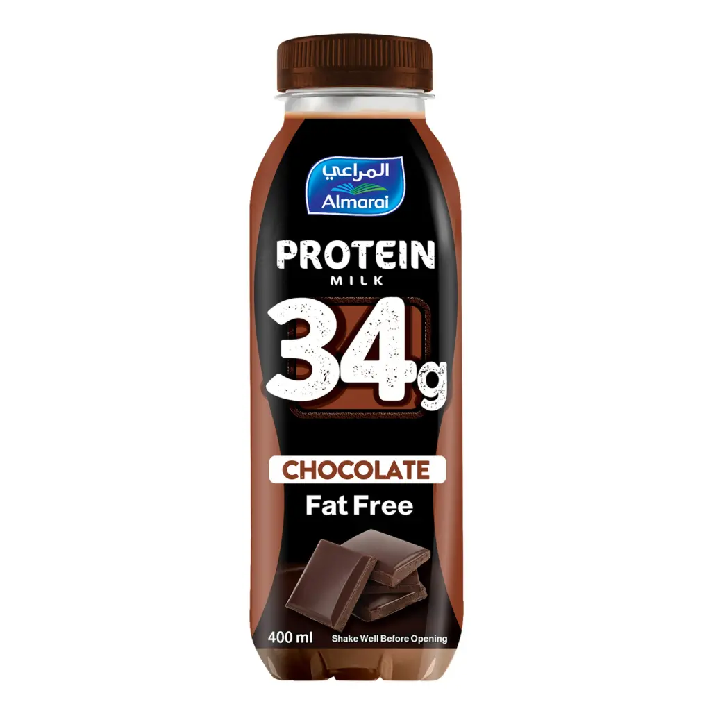 Almarai Protein Milk Fat Free Chocolate 400ml
