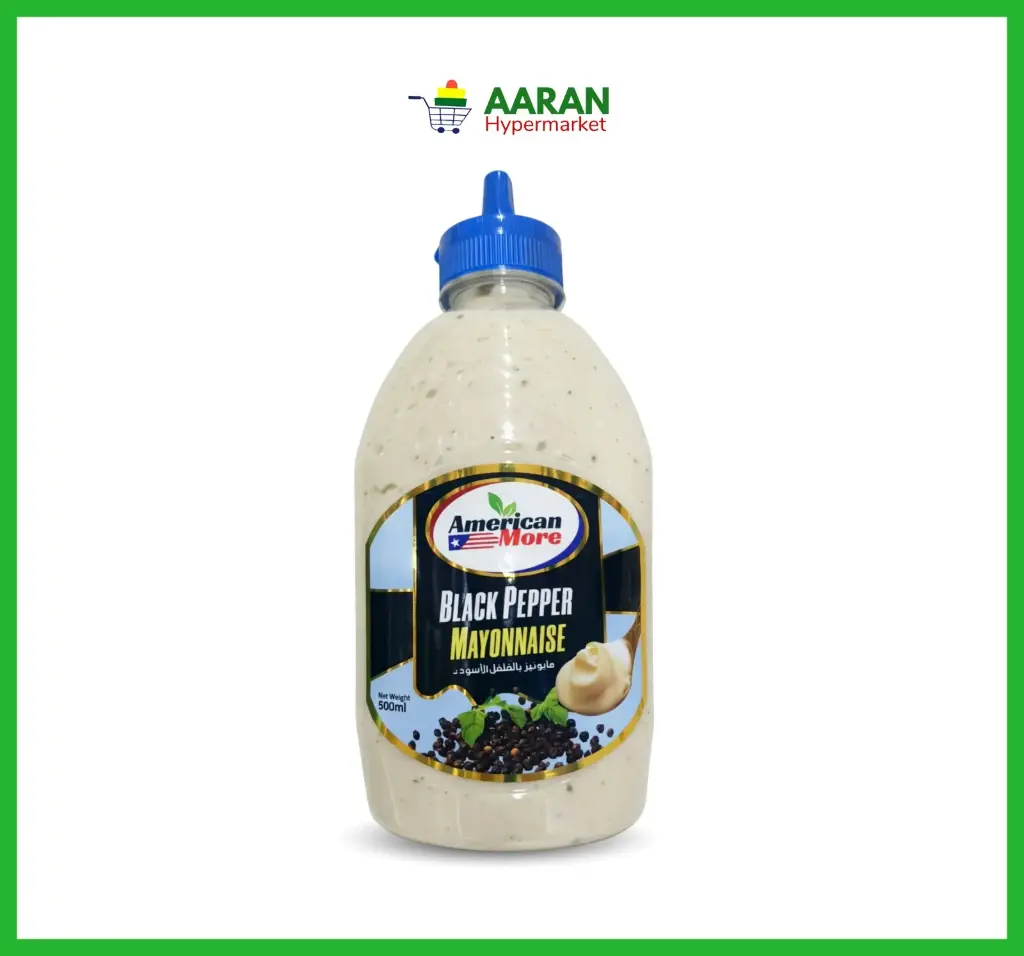 American More Black pepper Mayonnaise 500ml