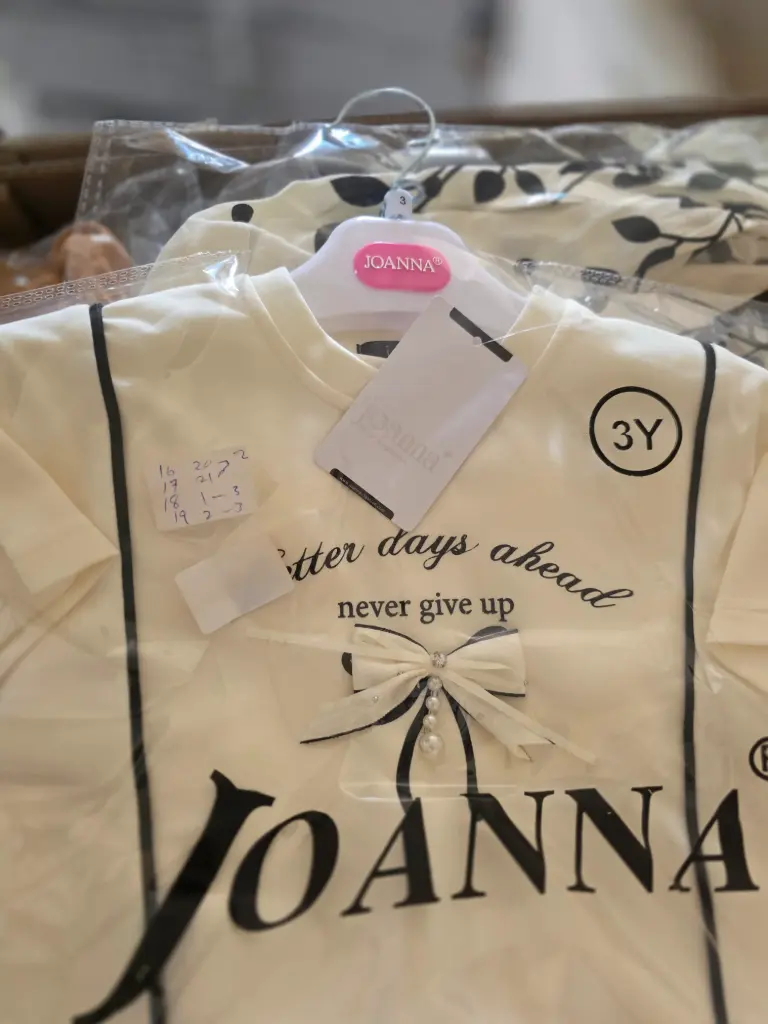 Joanna Girls Shorts Sleeve Set 25ky056, 059, 060, 081