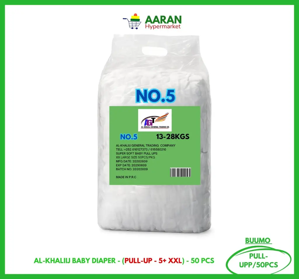 Baby Diaper Pull Up 5 Xl (Al-Khaliij) 50Pcs 