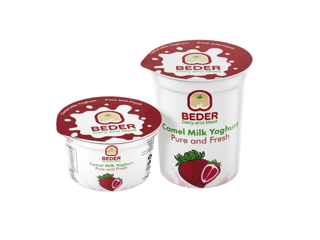 Beder Strawberry Drinking Yoghurt Camel Milk 250ml 