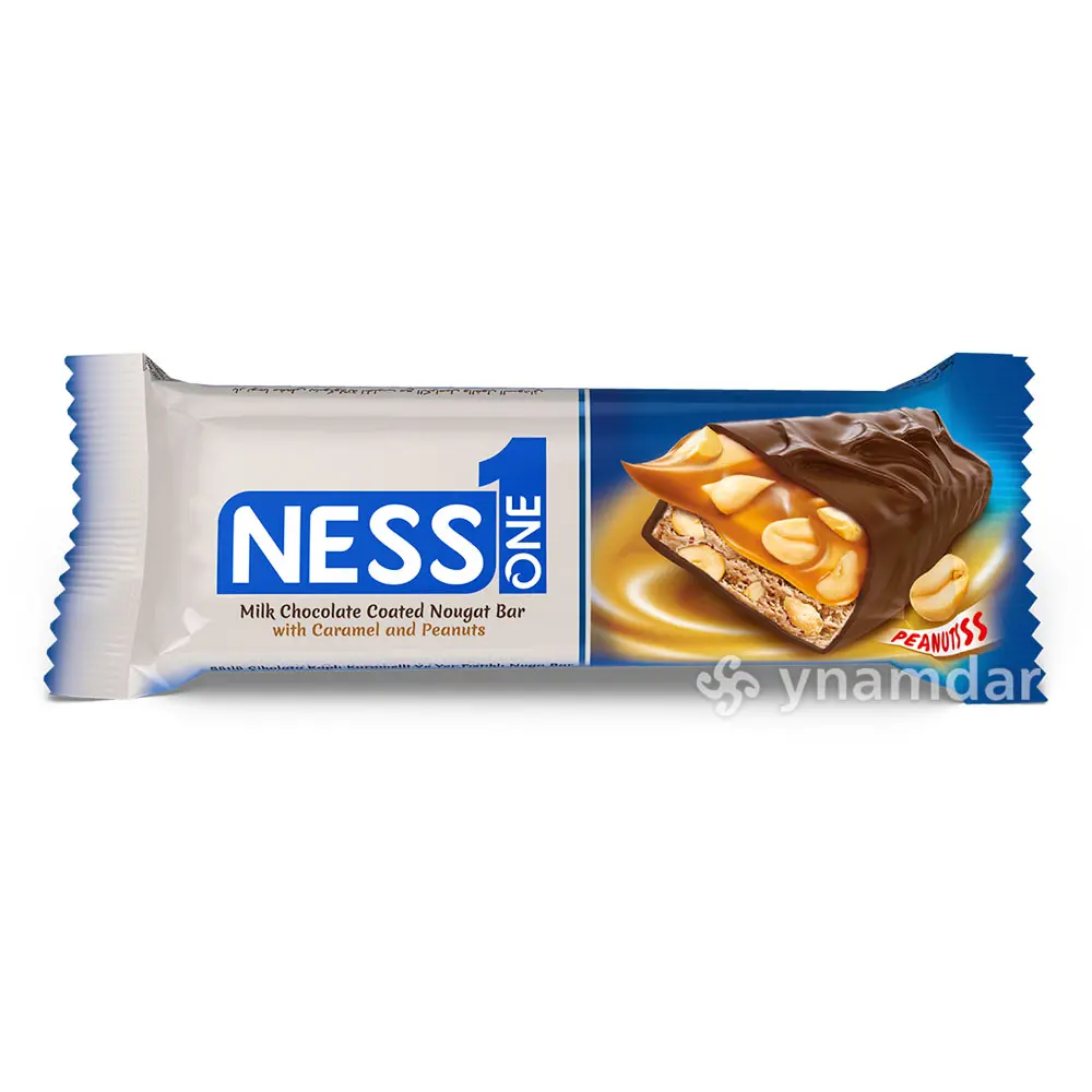 Ness One Chocolate with caramel and peanuts 35gr