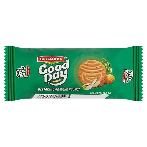 Britannia Good Day Pistachio-Almond Cookies