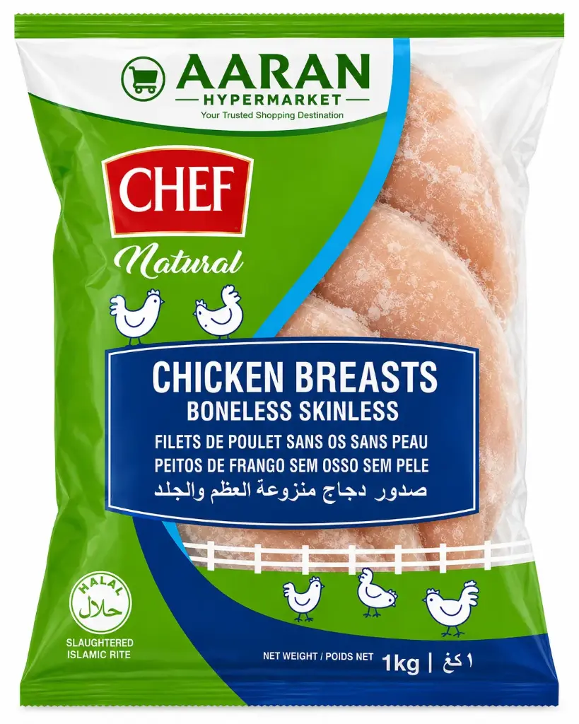 Chef Chicken Breast boneless 1KG