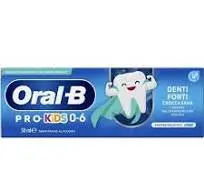 Oral-B Pro-kids 0-6 Denti Forti ebocca Sana Dentifricio al Fluoro 50ml