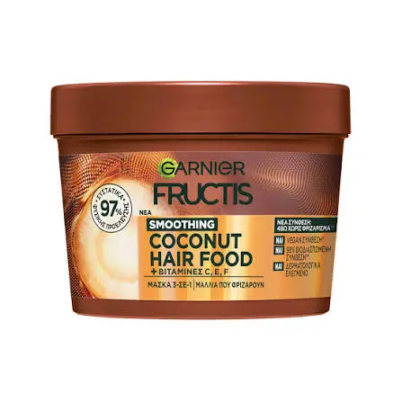 Garnier Fructis Smoothing Coconut Hair Food Mask 400ml