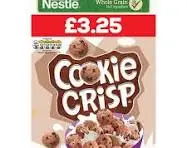 Nestlé Cookie Crisp Chocolate Breakfast Cereal 375g 