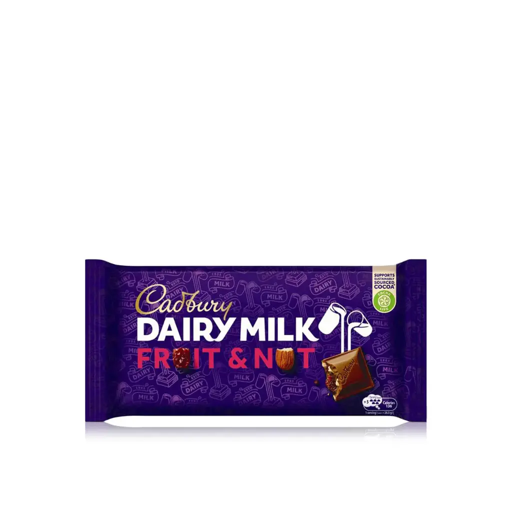 Dairy Milk Fruit & Nut Chocolate 212g