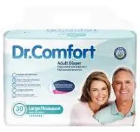 Dr Comfort - Adult Diaper Large 100-150cm - 30pcs 