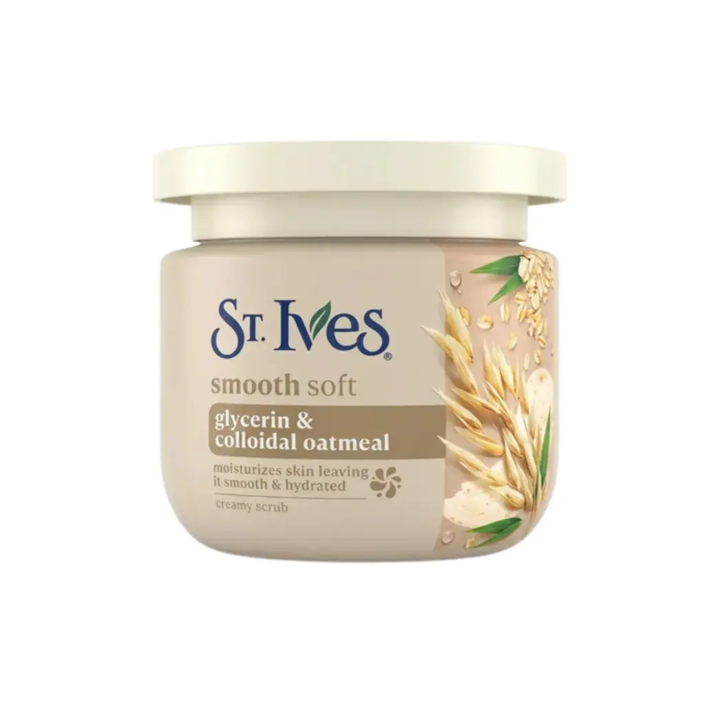 St. Ives Smooth Soft Glycerin & Colloidal Oatmeal Creamy Scrub 300g